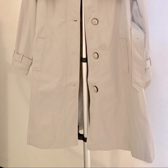 METISU Women’s Trench Coat, Lt. Khaki, Sz 6 - Picture 2 of 6